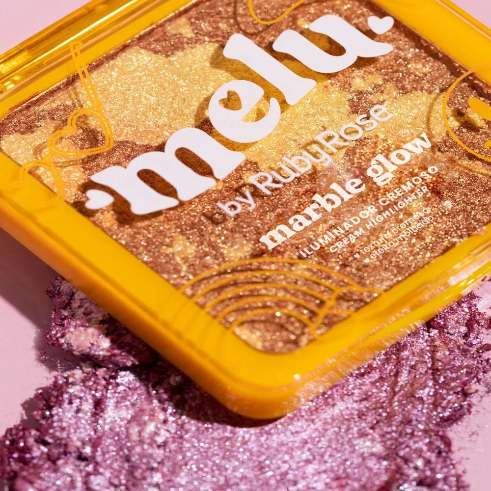 Iluminador Cremoso Marble Glow - Melu by Ruby Rose