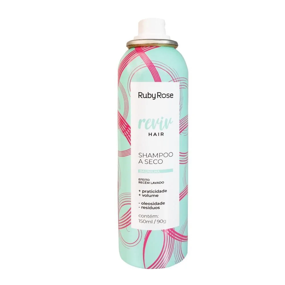 Shampoo À Seco Baunilha Reviv Hair - Ruby Rose