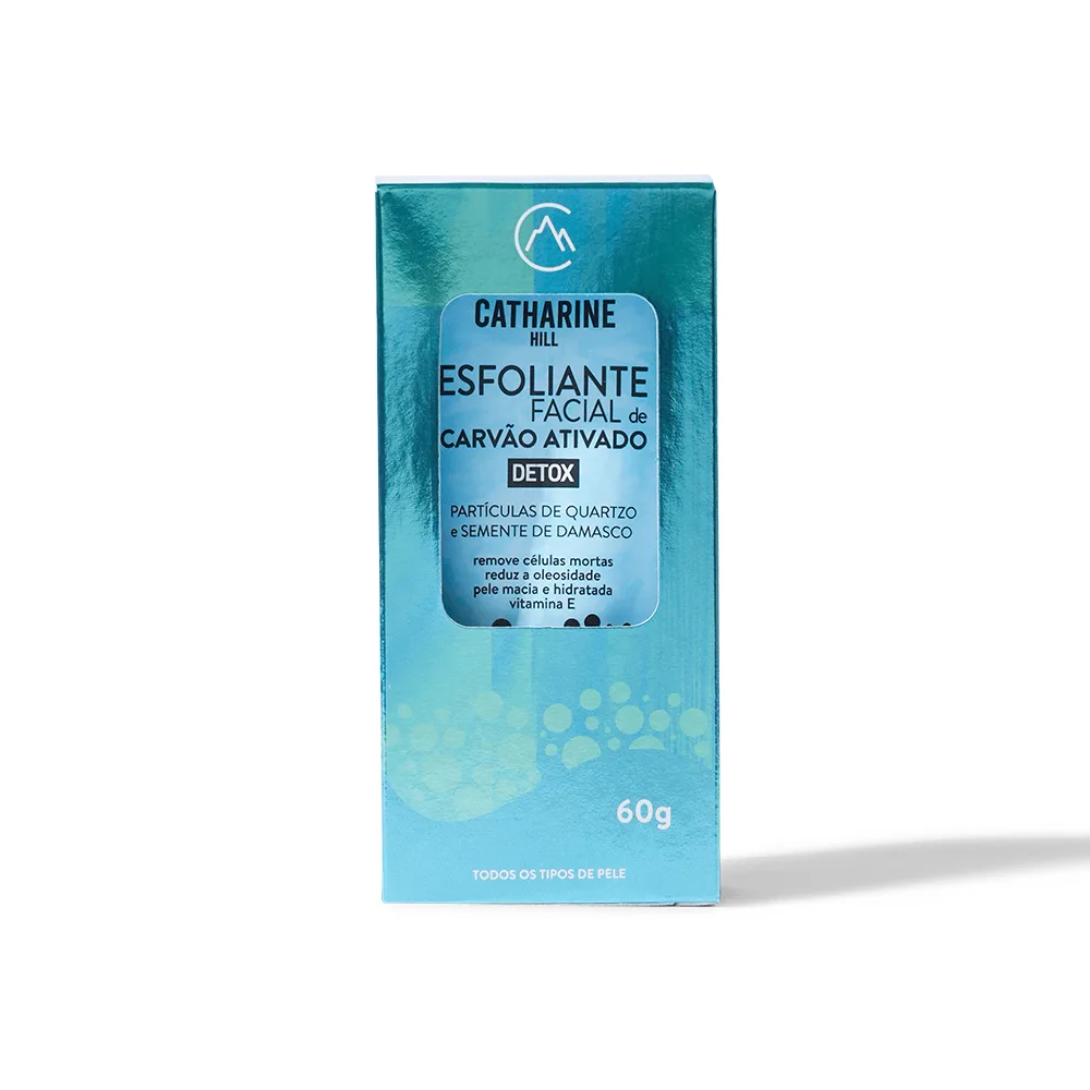 Esfoliante Facial de Carvão Ativado Self Care - Catharine Hill