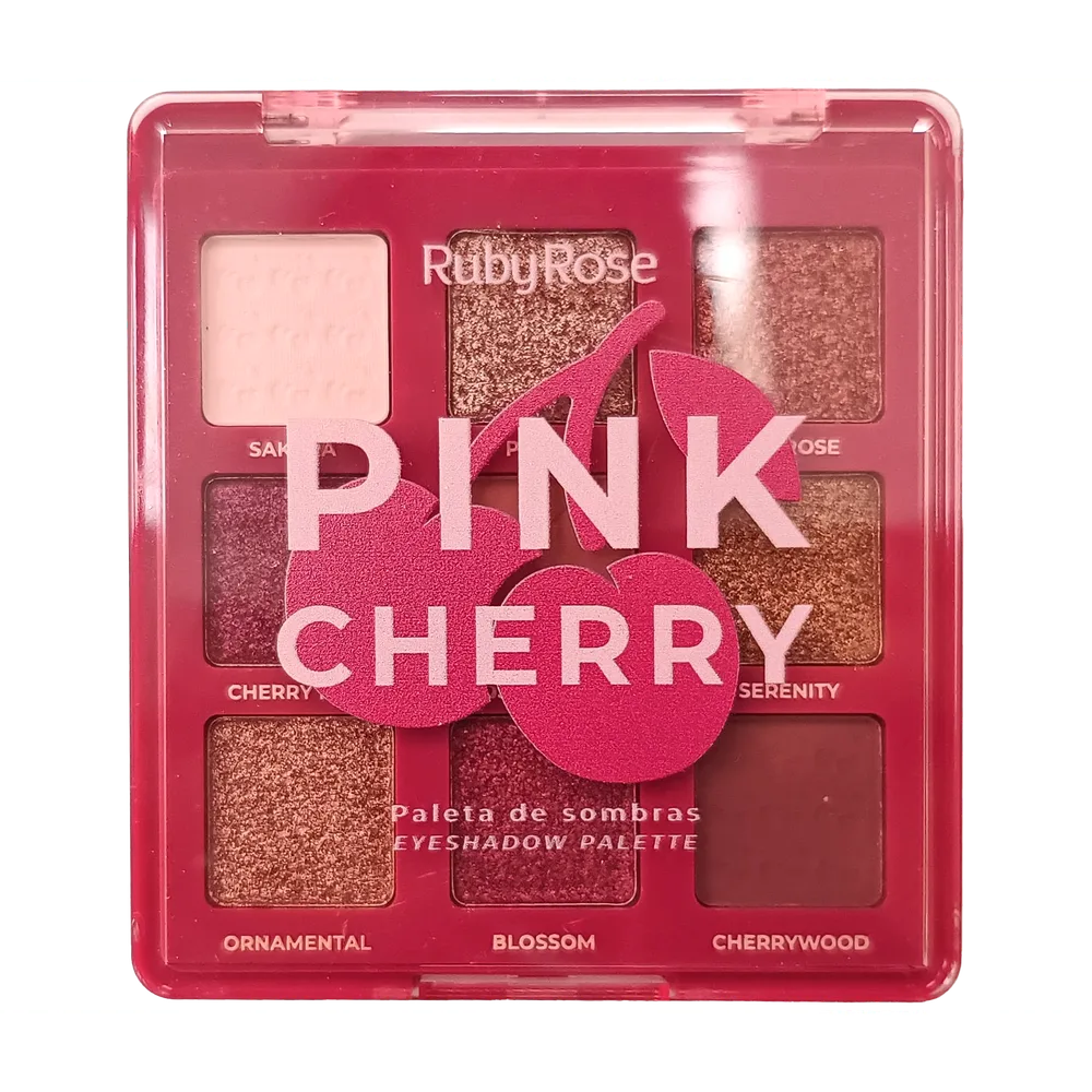 Paleta De Sombras Pink Cherry - Ruby Rose