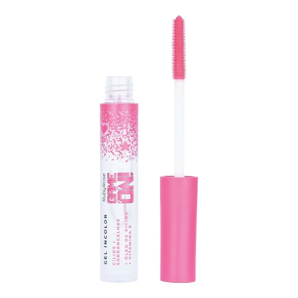 Gel Incolor Cilios + Sobrancelhas Game On - Ruby Rose